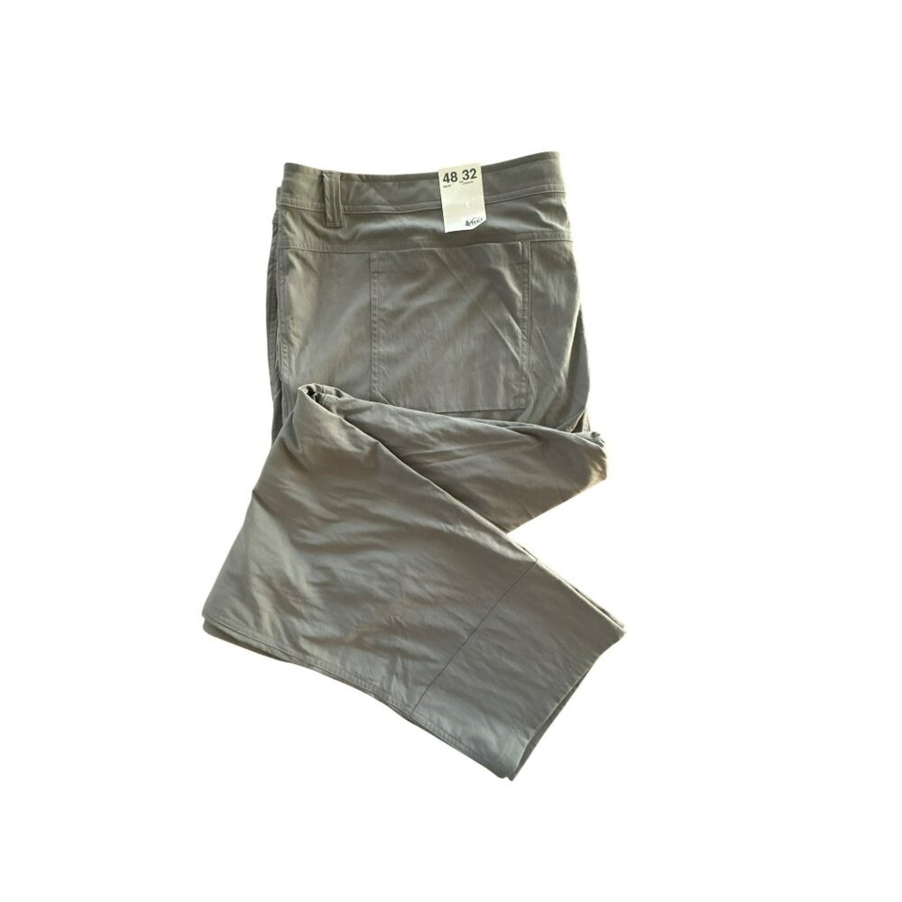 REI Co-op Trailmade Hiking Pants Mens 48x32 Gray NWT UPF 50+ Water Repellent Big